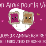 Souhaiter un joyeux anniversaire à une meilleure amie avec un carte drôle