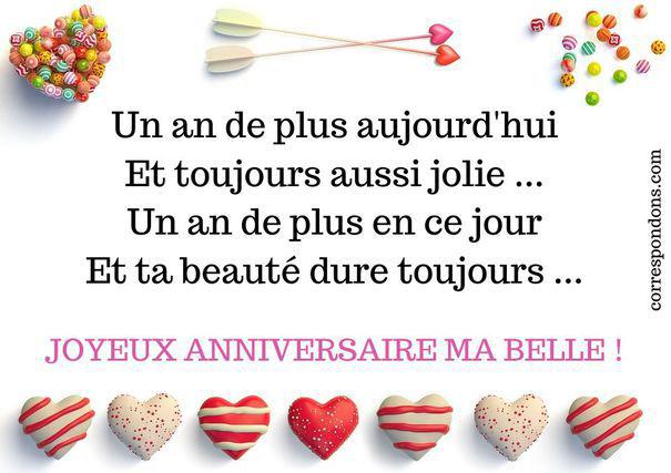 joyeux anniversaire ma jolie Texte Anniversaire Femme Messages Joyeux Anniversaire Aux Femmes joyeux anniversaire ma jolie