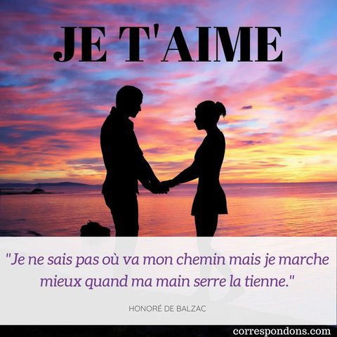 Mots Damour Message Je Taime Touchant Ou Humour Image