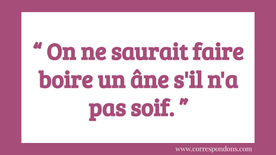 Expression drôle à offrir à une personne têtue